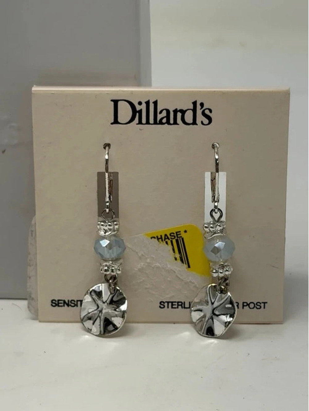 Dillards sterling silver post ear rings